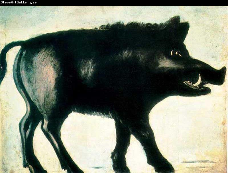 Niko Pirosmanashvili A Black Wild Boar